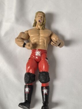 WWE Wrestling Jakks Pacific 2004 Series Edge Figure Rated R Red
